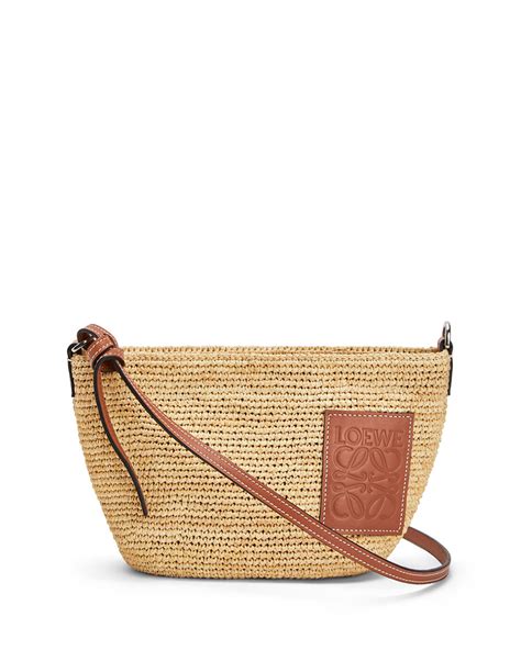 loewe raffia crossbody bag